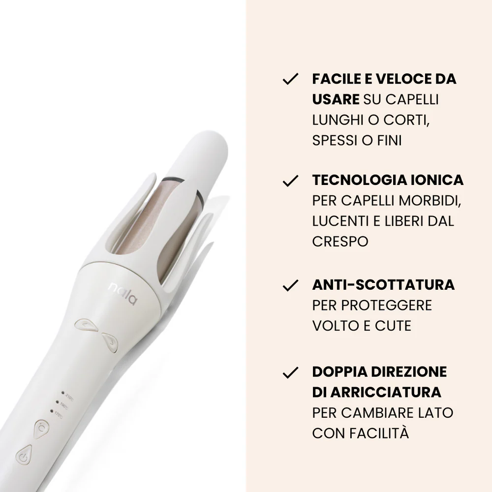 Nala Circle – Piastra Automatica per Capelli Ricci