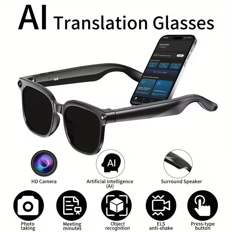 Occhiali Intelligenti IA – SmartView Pro