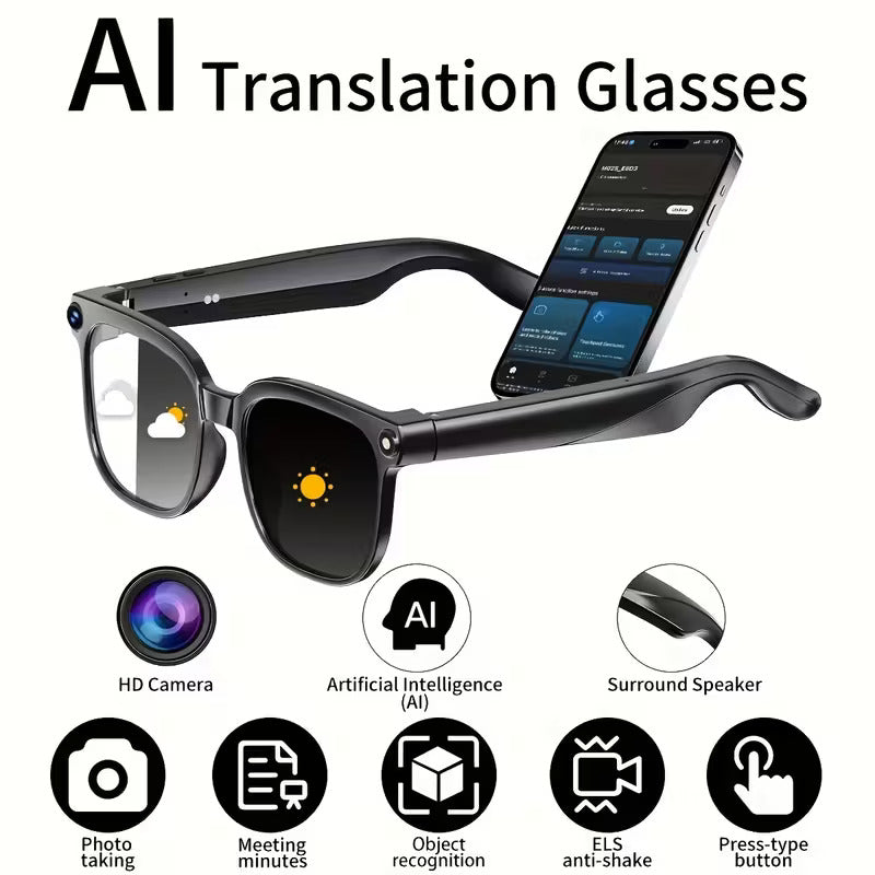 Occhiali Intelligenti IA – SmartView Pro