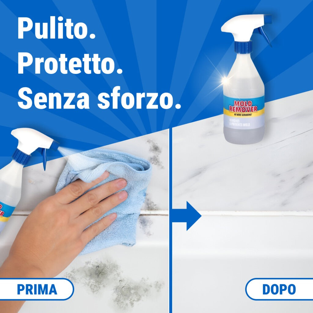 MoldGuard – Rimuovi Muffa e Spray Protettivo