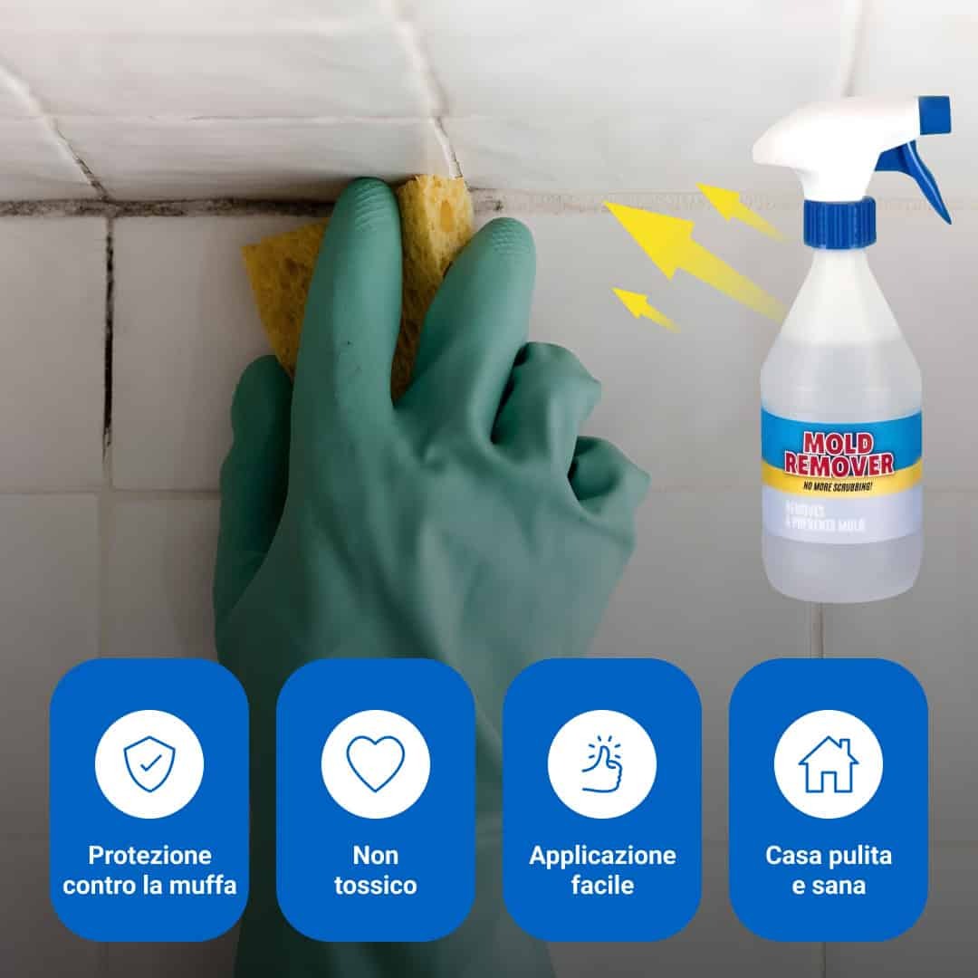 MoldGuard – Rimuovi Muffa e Spray Protettivo