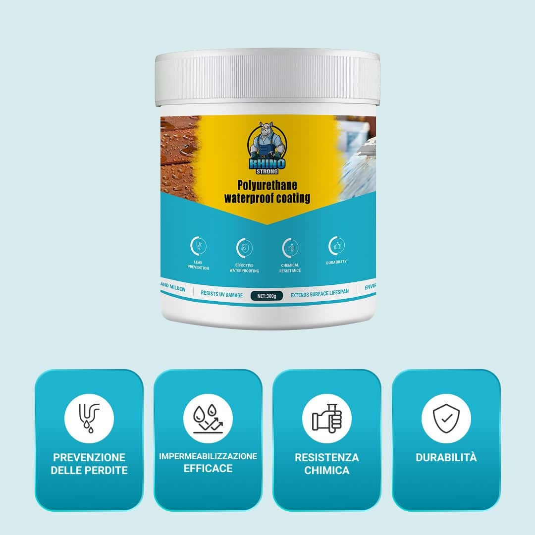 RHINOFIX Wateraegis – Sigillante Trasparente Impermeabile